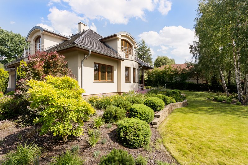 Foto del jardin de una casa en Puebla